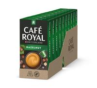 Café Royal Hazelnut Flavoured Coffee - Nespresso(R) Compatible Coffee Capsules Nutty Light Roast 100% Arabica Rainforest Alliance 100 Capsules