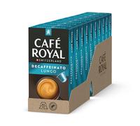 Café Royal Lungo Decaffeinato - Nespresso(R) Compatible Coffee Capsules 100% Arabica Intensity 5/12 Rainforest Alliance Decaffeinated 100 Capsules