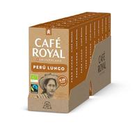 Café Royal Peru Lungo Bio - Nespresso(R) Compatible Coffee Capsules, 100% Arabica from Peru, Creamy, Intensity 5/12, Fairtrade, 100 Capsules