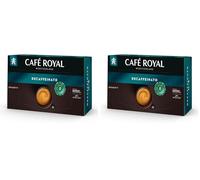Café Royal Professional Espresso Decaffeinated - 50 Pads, Nespresso® Professional Compatible, Dark Roast, 100% Arabica (Pack of 2)