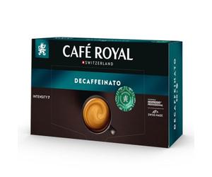 Café Royal Professional Espresso Decaffeinated - 50 Pads, Nespresso® Professional Compatible, Dark Roast, 100% Arabica