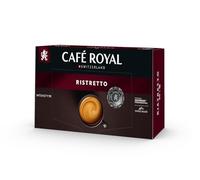 Café Royal Professional Pads, Ristretto, 50 Nespresso (R) Professional compatible Pads for office and hospitality, Rainforest Alliance certified, 100 percent Arabica coffee, intensity 11