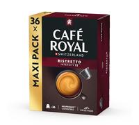 Café Royal Ristretto - 36 Nespresso® Compatible Capsules, Intensity 11/12, Dark Roast, 100% Arabica