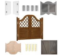 Cafe Saloon Doors Barn Door Sturdy Cafe Interior Door 61/71/81/91/102/112/122/132/142/160cm Wide Saloon Cafe Doors Bar Kitchen Entrance Partition 180° Open