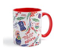 Café Santo Domingo, Dominicanidad Porcelain Mug, 11 oz