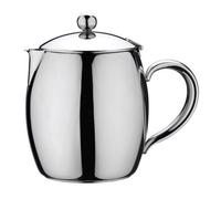 Café Stal Bellux Thermal Wall Teapot, 32Oz / 990Ml / Serves 3-4 Mugs, Insulated 18/10 Stainless Steel, Mirror Polished Finish