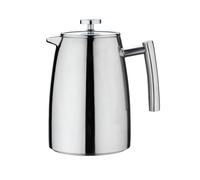 Café Stal HFD-16 Belmont 16 Cup Double Walled Cafetiere Coffee Maker, Mirror Finish, 2 Litre