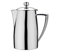 Café Stål Café Stal Art Deco Coffee Pot, 17Oz / 500Ml / Serves 1-2 Mugs, 18/10 Stainless Steel, Mirror Polished Finish, Hinged Lid