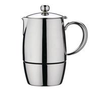 Café Stål Café Stal Bellux Premium Espresso Coffee Maker, 300Ml / 3 Mugs / 10 Espresso Cups, Stainless Steel, Stovetop Moka Coffee Maker