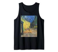 Cafe Terrace at Night by Vincent Van Gogh Tank Top