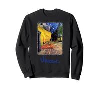 Cafe Terrace at Night, Place du Forum by Vincent van Gogh Sweatshirt