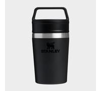 Stanley Cafe to-Go Travel Mug 0.23L - Keeps 3 Hours Hot - 4 Hours Cold - Stainless Steel Thermal Mug - Dishwasher Safe - Easy-Carry Handle - Insulated Coffee Cup - Black