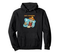 Cafe Y Calaveras Funny Skeleton Coffee Latte Day of the Dead Pullover Hoodie