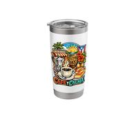 Café y Calma Boricua Stainless Steel Insulated Tumbler