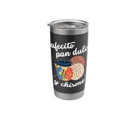 Cafecito Pan Dulce y Chisme Mexican Hispanic Pride Breakfast Stainless Steel Insulated Tumbler