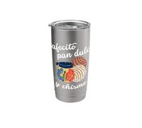 Cafecito Pan Dulce y Chisme Mexican Hispanic Pride Breakfast Stainless Steel Insulated Tumbler