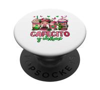 Cafecito y chisme Coffee Cups PopSockets Adhesive PopGrip