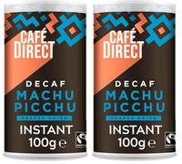 Cafédirect Decaf Machu Picchu Instant Coffee 100g (Pack of 2)