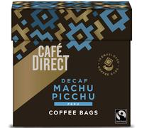 Cafédirect Fairtrade Machu Picchu Decaffeinated Coffee Bags - 10 x 7g