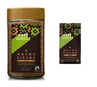 Cafédirect Fairtrade Machu Picchu Instant Coffee 100 g (Pack of 6) & Machu Picchu Organic Fairtrade Ground Arabica Coffee 227g (Pack of 6)