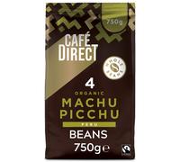 Cafédirect Fairtrade Organic Machu Picchu Coffee Beans - 750g