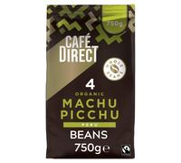 Cafédirect Machu Picchu Single-Origin Coffee Beans - Organic Fairtrade 100% Arabica, Medium-Dark Roast, Whole Beans 750 g (CD023)
