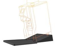 CAFEMASY Incline Stand with Tray Compatible with Eureka Mignon Grinder Durable Tilted Base and Drip Tray Espresso Grinder Accessories Parts, CMEMST-001