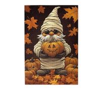 Cafemira 1000 Pcs Jigsaw Puzzle Wooden For Adult,Old Man Holding Pumpkin Autumn Harvest,Every Piece Is Unique,Relax And Enjoy The Fun Of Solving,Exploratory Hobbies And Challenges,