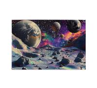 Cafemira 1000 Pcs Wooden Jigsaw Puzzle,For Adults,Planets In The Universe,Ideal For Relaxation And Family Fun,Exercise Hands-On Ability And Thinking Patience,Use Your Imagination To The Fullest