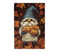 Cafemira Adults Wooden Jigsaw Puzzle 1000 Pieces,Old Man Holding Pumpkin Autumn Harvest,Every Piece Is Unique,Relieve Stress And Enjoy The Fun Of Solving,Exercise Hands On Skills And Thinking,