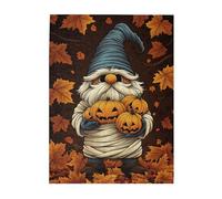 Cafemira Adults Wooden jigsaw Puzzle 500 Pieces,Old Man Holding Pumpkin Autumn Harvest,Every Piece is Unique,Relieve Stress and Enjoy the Fun of Solving,Exercise Hands on Skills and Thinking,