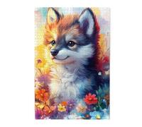 Cafemira Animal Wooden Jigsaw Puzzle 1000 Pcs,A Girl Gazing In Awe At Distant Galaxies And Stars,Creative Activity Hobbies For Adults,Relieve Stress And Enjoy The Fun Of Solving,Relax Yourself