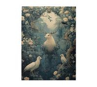 Cafemira Animal Wooden Jigsaw Puzzle 500 pcs for Adults,The majestic sheep,Every Piece is Unique,Exercise Hands-on Ability and Thinking Patience,Relax and Enjoy the Fun of Solving,
