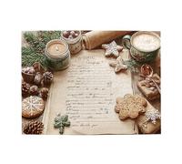 Cafemira Classics Wooden Jigsaw Puzzle for Adult,500 pcs,retro Christmas illustrations,Relieve Stress and Enjoy the Fun of Solving,Exercise your hands on skills,Complete with family friends