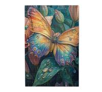 Cafemira Delicate Butterfly Adorned With Morning Dew,Jigsaw Puzzle 1000 Piece,Adult Wooden Puzzles Game,Relax And Enjoy The Fun Of Solving,Exercise Your Hands On Skills,Gift For Insect Lovers,