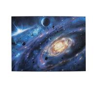 Cafemira Earth In Solar System,Adult Wooden Jigsaw Puzzle 500 Piece,Relax And Enjoy The Fun Of Solving Puzzles,Challenging Brain Exercise,Exercise Your Hands On Skills,Complete With Family