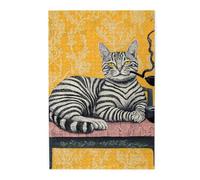 Cafemira Jigsaw Puzzle 1000 Piece,Cat Lounging On Vintage Chair,Classic Feline Elegance,Adults Wooden Puzzles,Relieve Stress & Enjoy The Fun Of Solving,Great For Relaxation And Display