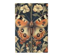Cafemira Jigsaw Puzzle 1000 Piece,Medieval Style Butterfly,Ornate Gothic Insect Artwork,Adults Wooden puzzles,Relieve Stress & Enjoy the Fun of Solving,Great for Relaxation and Display