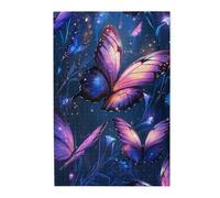 Cafemira Jigsaw Puzzle For Adults 1000 Pcs,Wooden Puzzles,Colored Butterflies Retro Art,Relieve Stress And Enjoy The Fun Of Solving,Exploratory Hobbies &Challenges,Complete With Family Friends