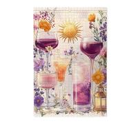 Cafemira Landscape Jigsaw Puzzle 1000 Piece,Romantic Toned Cocktail Glasses,Elegant Beverage Scene,Adults Wooden Puzzles,Relieve Stress & Enjoy The Fun Of Solving,Great For Relaxation And Display
