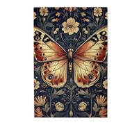 Cafemira Vibrant Exquisite butterflies Jigsaw Puzzle 1000 Piece,Adults Wooden puzzles,Relieve Stress & Enjoy the Fun of Solving,Complete with family and friends,gift for insect Lovers