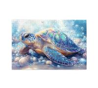 Cafemira vibrant jigsaw Puzzles for Adults 1000 Pieces,shimmering sea turtle,Wooden Puzzle,Relieve Stress and Enjoy the Fun of Solving,Exercise your hands on skills,Every Piece is Unique