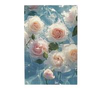 Cafemira Wooden Jigsaw Puzzle 1000 Pcs,Exquisite Flowers,Enchanting Botanical Art,Adult Puzzles Game,Exercise Your Hands On Skills,Brainstorming For Stress Relief,Let Your Imagination Run Wild