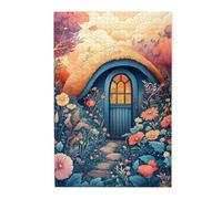 Cafemira Wooden Jigsaw Puzzle 1000 Piece For Adult,Blooming Garden & Cozy Cottage,Exercise Your Hands On Skills,Relax And Enjoy The Fun Of Solving,Brain Challenge,Complete With Family Friends