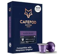 CafePod Black Velvet Lungo Nespresso Compatible Coffee Pods 300 Capsules