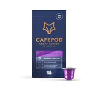 CafePod Craft Coffee Nespresso Compatible Aluminium Pods - UTZ Certified (Intense x 10 Pods)