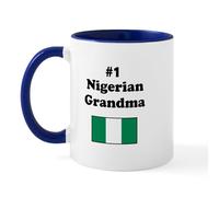 CafePress #1 Nigerian Grandma Mug 11 oz (325 ml) Ceramic Coffee Mug