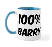 CafePress 100 Percent Barry Mug 11 oz (325 ml) Ceramic Coffee Mug