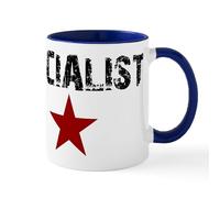 CafePress 3 Socialist Mugs 11 oz (325 ml) Ceramic Coffee Mug