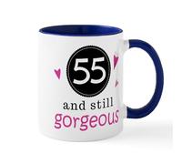 CafePress 55Th Birthday Gorgeous Mug 11 oz (325 ml) Ceramic Coffee Mug